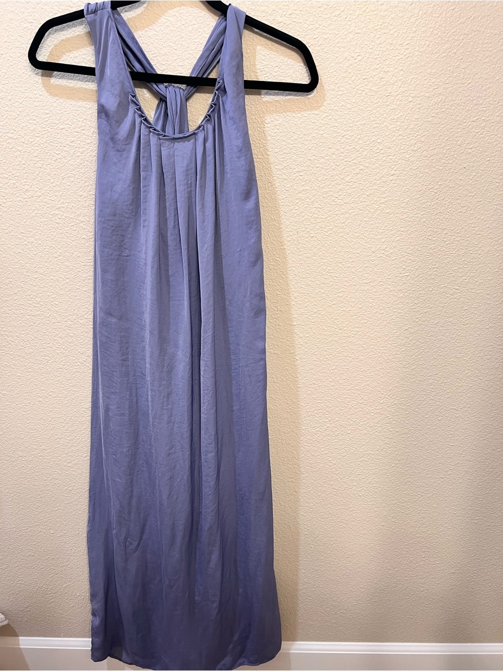 Forever 21 Lavender Maxi Skirt with Knotted Back Detail